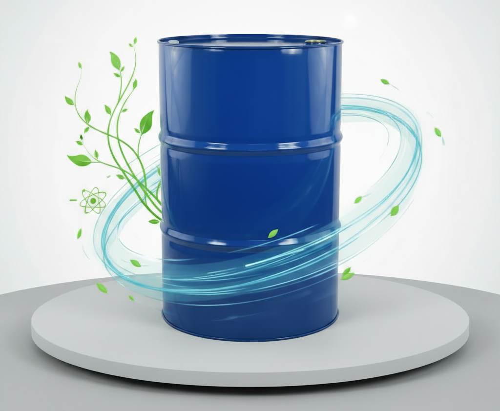 Symbolbild für nachhaltige Stahlfässer und Umweltbewusstsein